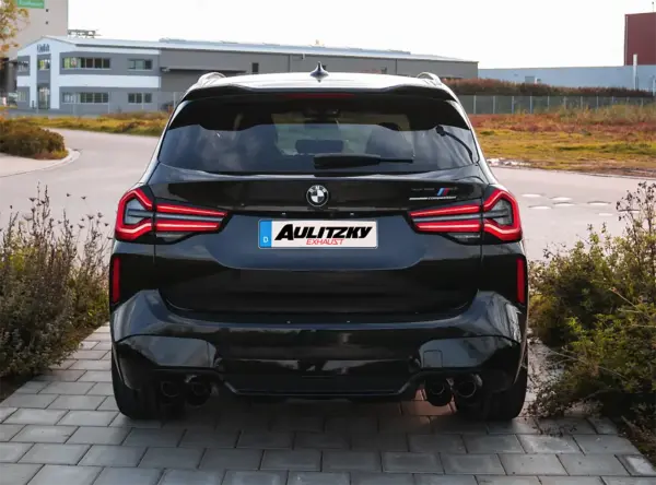 Aulitzky Exhaust | ECE Abgasanlage ab OPF mit Klappensteuerung | BMW X3M/X4M inkl. Competition (F97/F98) S58 – Bild 2