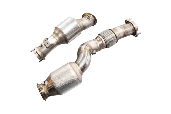 Aulitzky Exhaust | ECE Downpipe mit HJS Sport-Kat | BMW M2/M3/M4 inkl. Competition (G80/G81/G82/G83/G87) S58