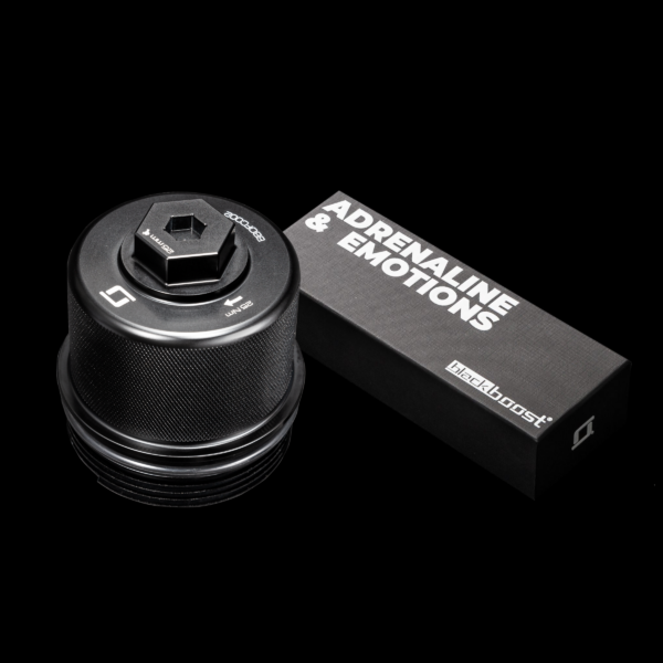 BlackBoost M157 BILLET OIL FILTER CAP
